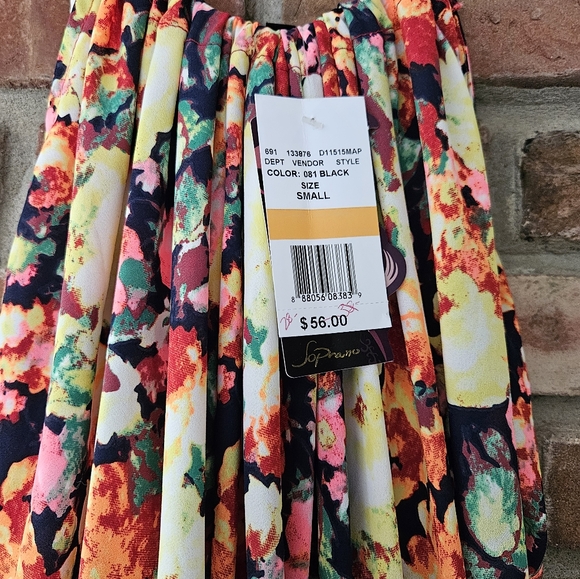 SoPrano Spaghetti Strap Halter Dress - Picture 4 of 5